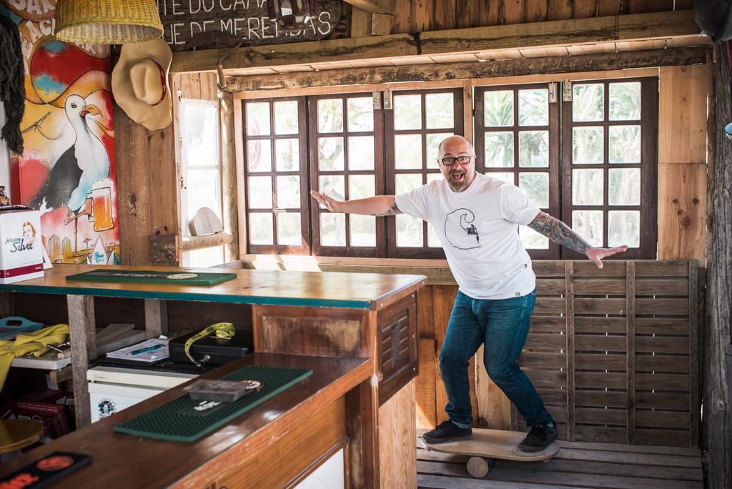 Da Silva Surfcamp Hostel Areia Branca Kültér fotó